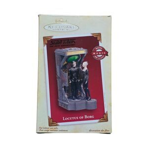 Hallmark Keepsake Ornament Star Trek "Locutus of Borg" Original Box Vintage